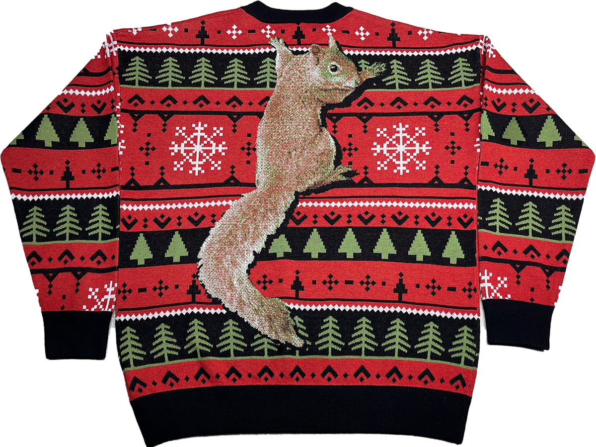Griswold Squirrel Removal Service Christmas Vacation Knitted Sweater