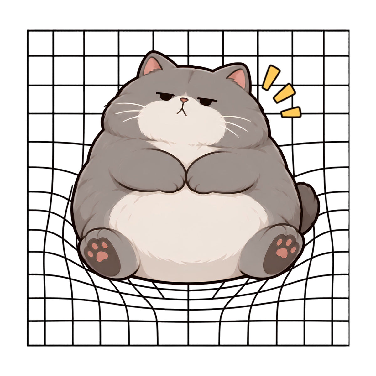 Grumpy Chonky Cat product image 3
