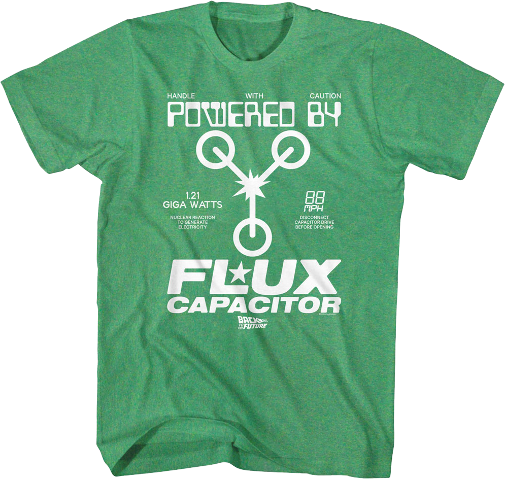 Handle With Caution Flux Capacitor Back To The Future product image 1
