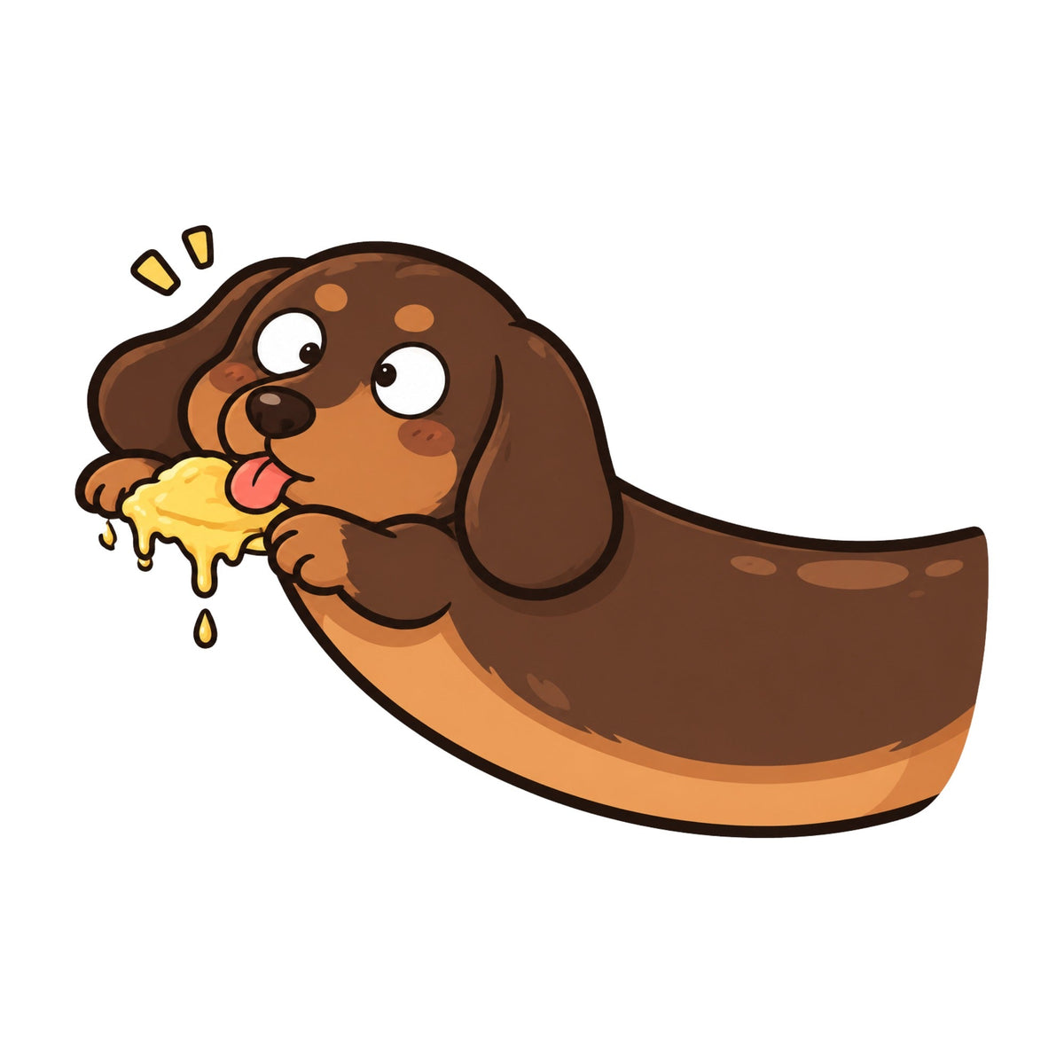 Happy Dachshund Sponge product image 3