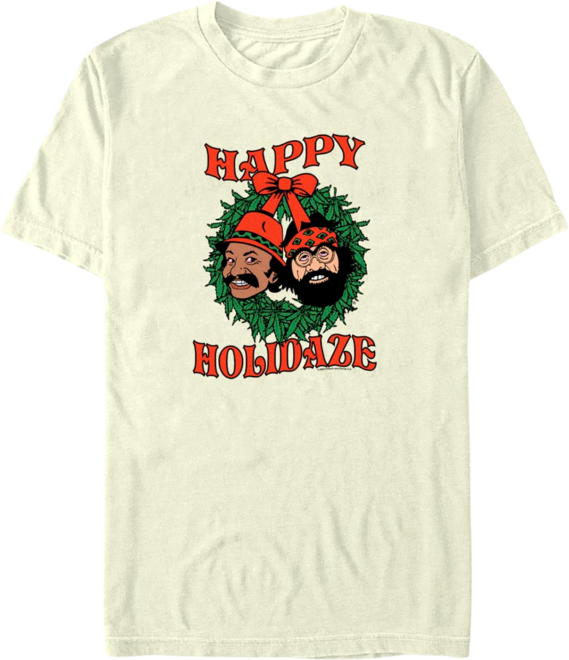 Happy Holidaze Cheech and Chong T-Shirt product image 1