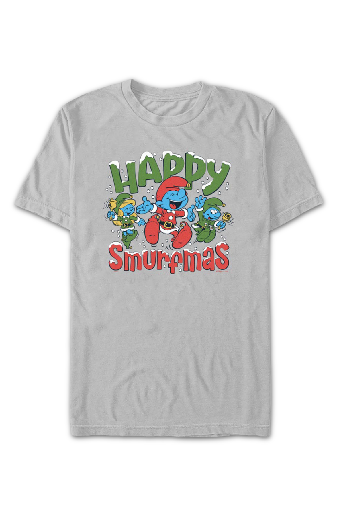 Happy Smurfmas Smurfs T-Shirt product image 2