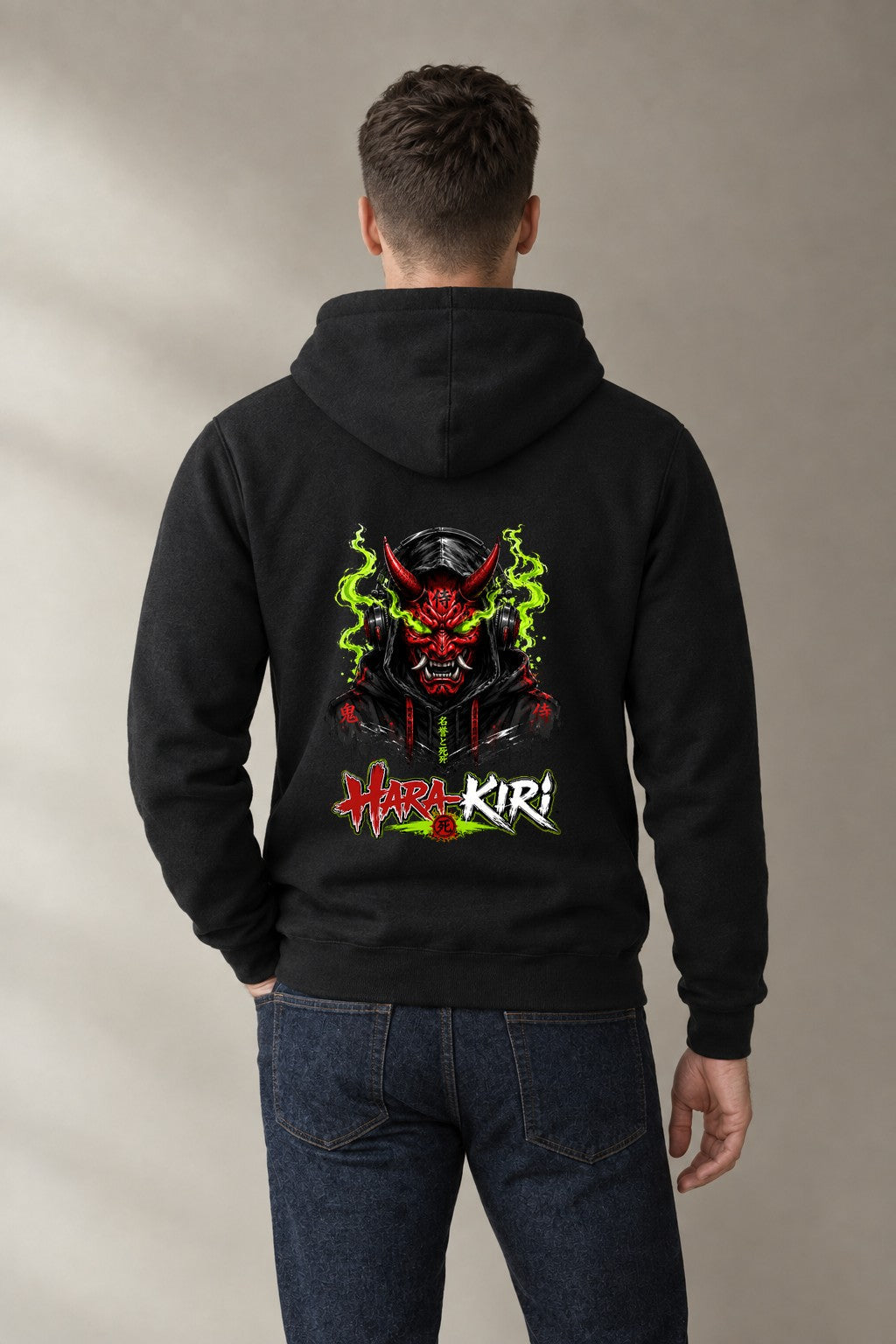 Harakiri Japanese Cyberpunk Oni Mask product image 2