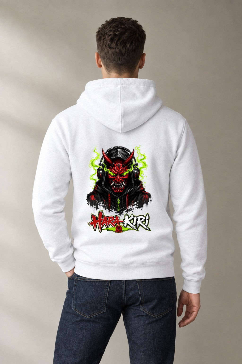 Harakiri Japanese Cyberpunk Oni Mask product image 1