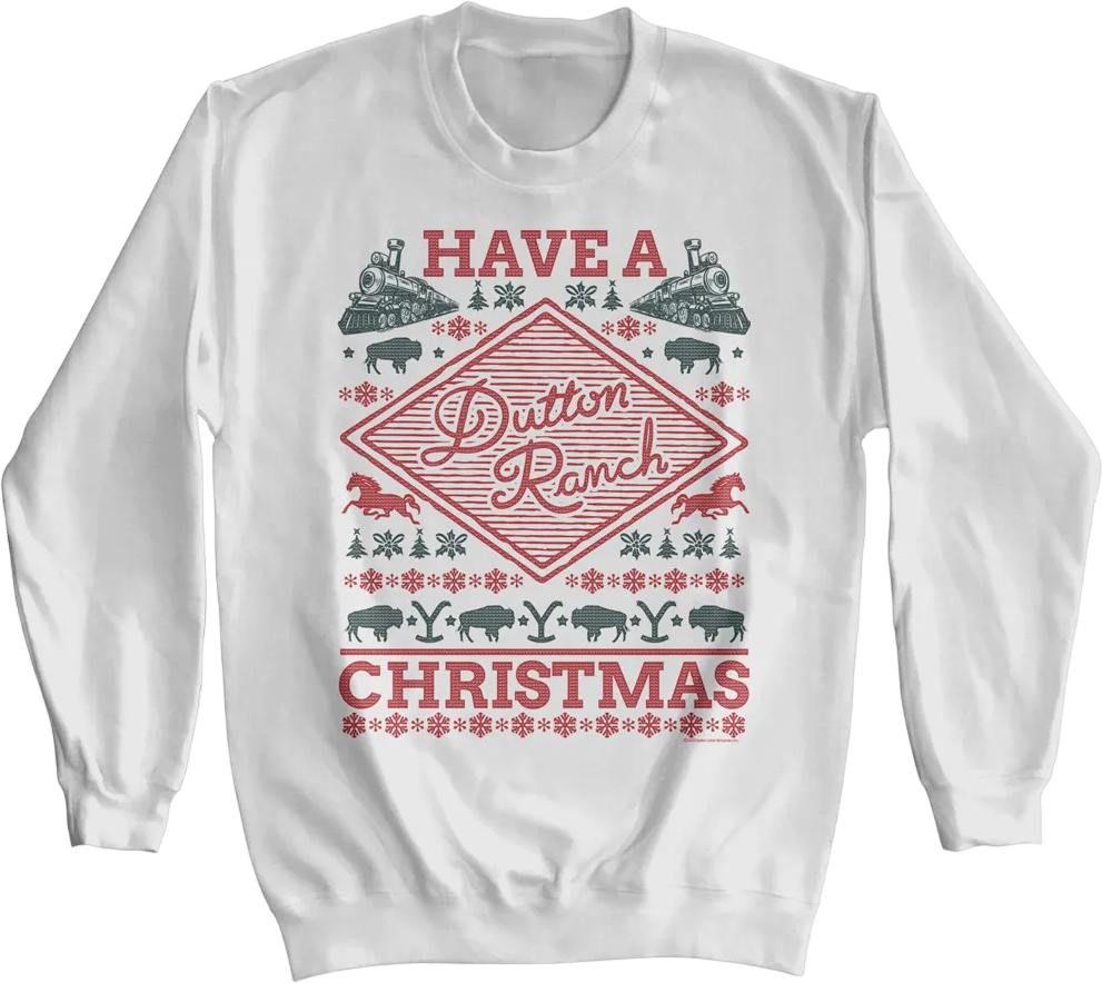 Have A Dutton Ranch Christmas Yellowstone Sweatshirt product image 1