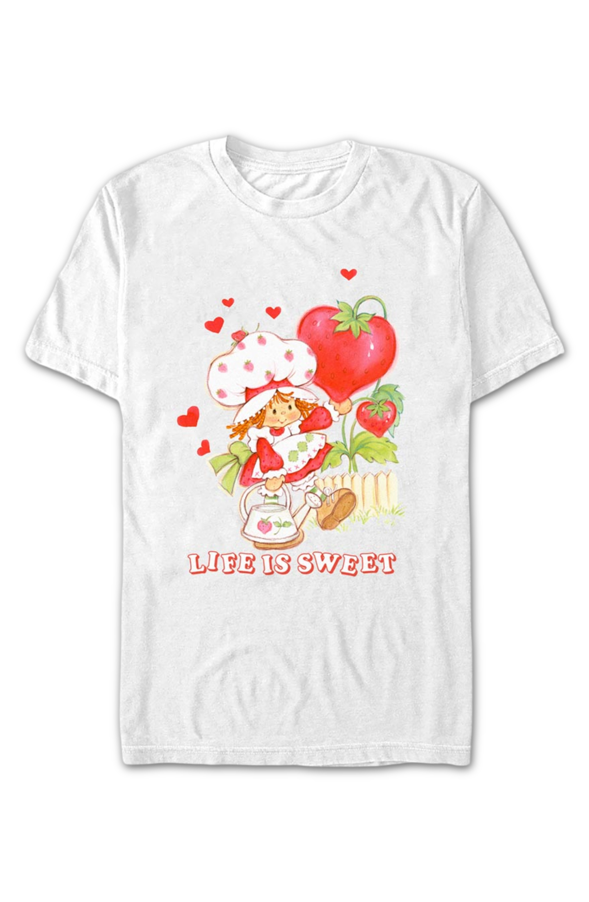 Hearts Life Is Sweet Strawberry Shortcake T-Shirt product image 2