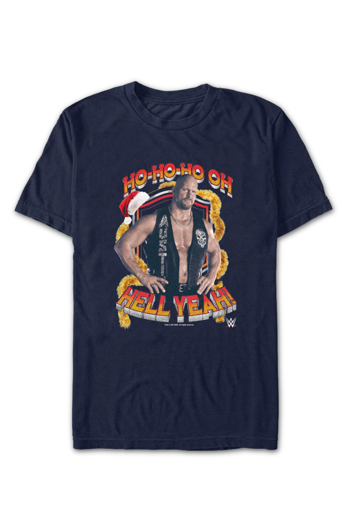 Ho-Ho-Ho Oh Hell Yeah "Stone Cold" Steve Austin T-Shirt product image 2