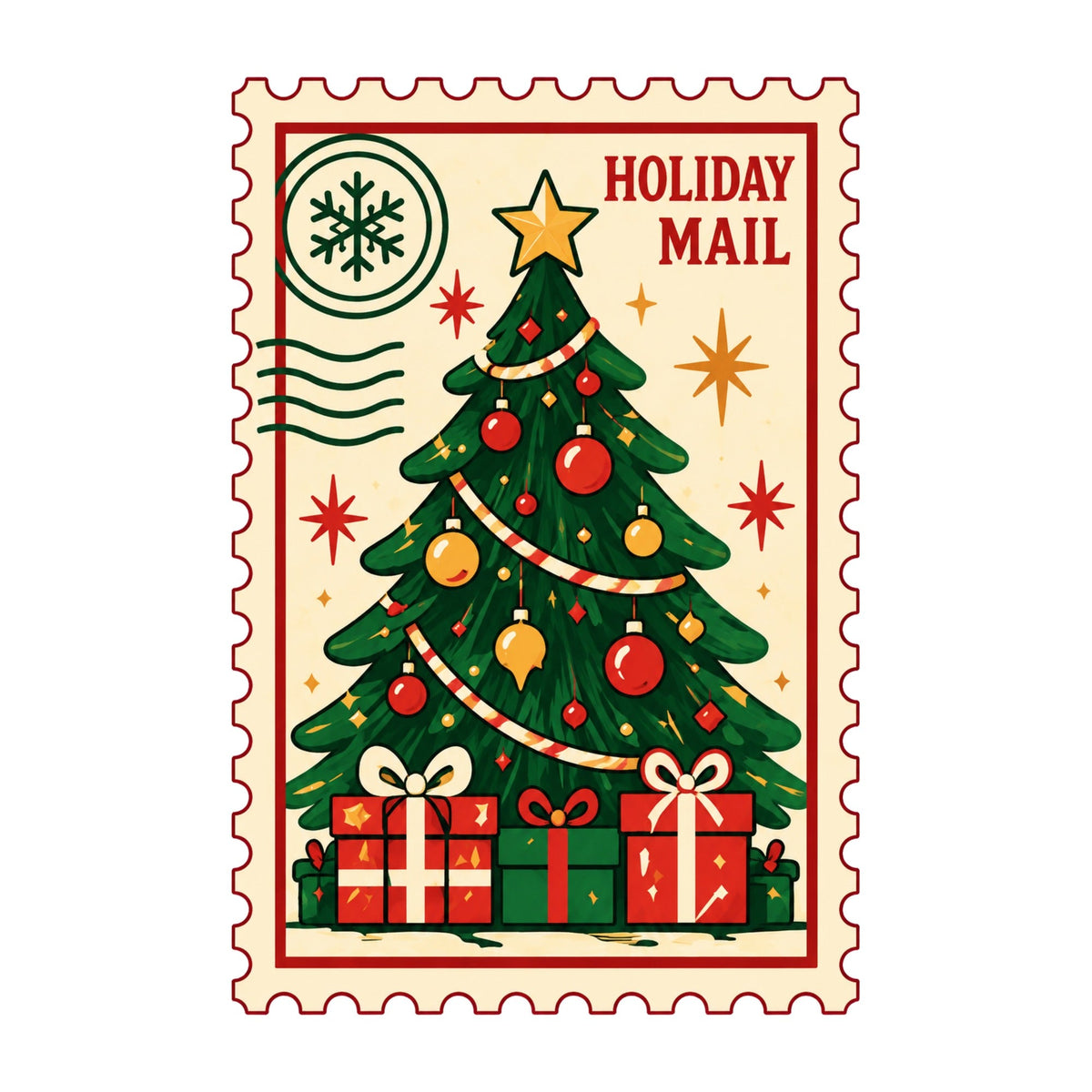 Holiday Mail Stamp product image 3