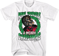 Howl Yourself A Merry Christmas Wolf Man T-Shirt product image 1