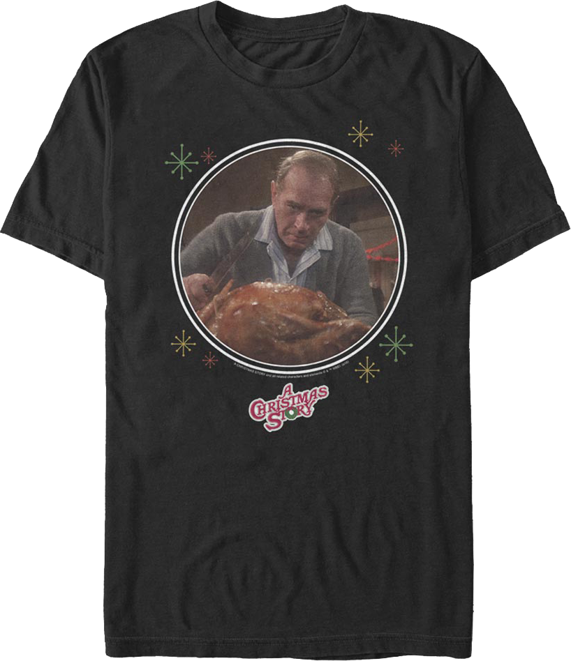 Hungry Old Man Christmas Story T-Shirt product image 1