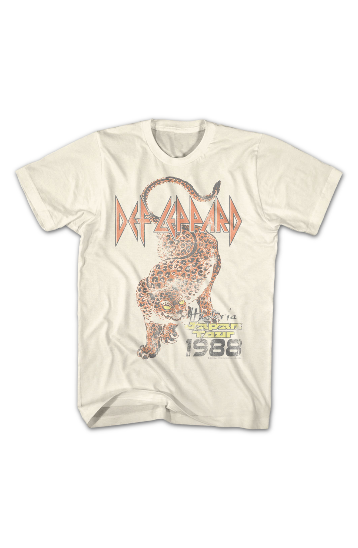 Hysteria Japan Tour 1988 Def Leppard T-Shirt product image 2