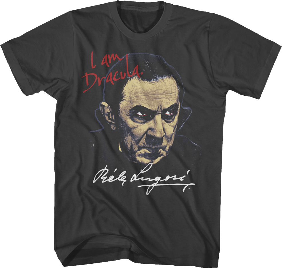 I Am Dracula Bela Lugosi T-Shirt product image 1