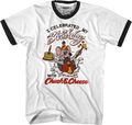I Celebrated My Birthday With Chuck E. Cheese Ringer Shirt product image 1