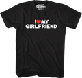 I Love My Girlfriend T-Shirt product image 1