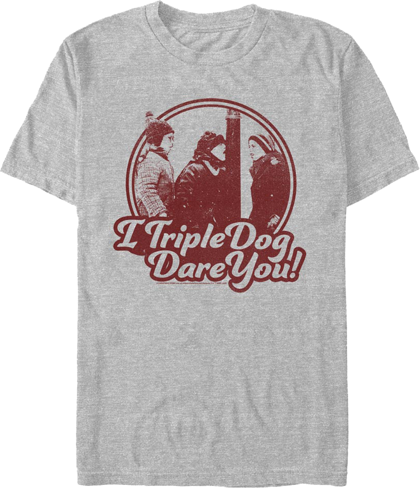 I Triple Dog Dare You Christmas Story T-Shirt product image 1
