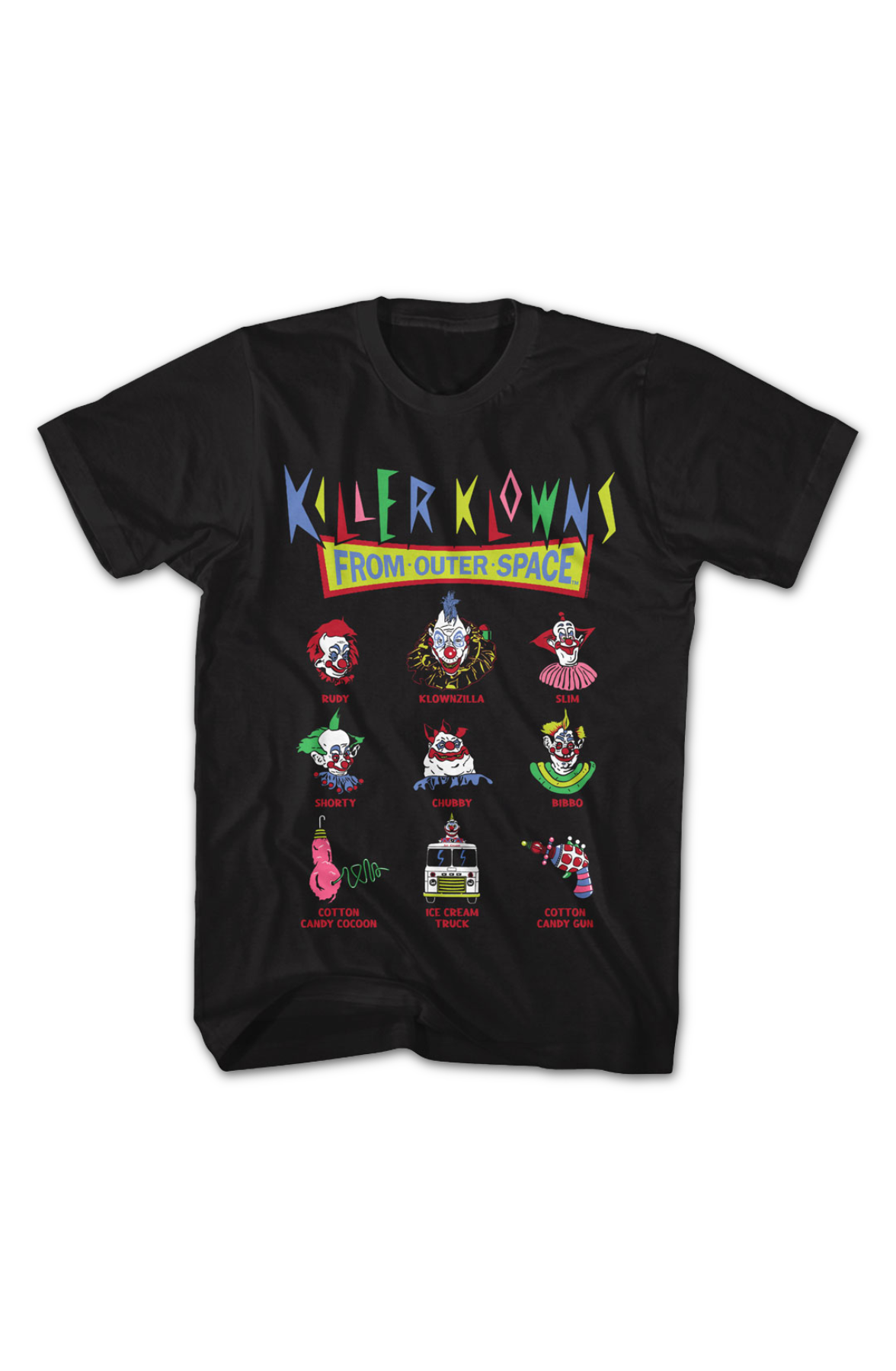 Icons Collage Killer Klowns From Outer Space T-Shirt product image 2