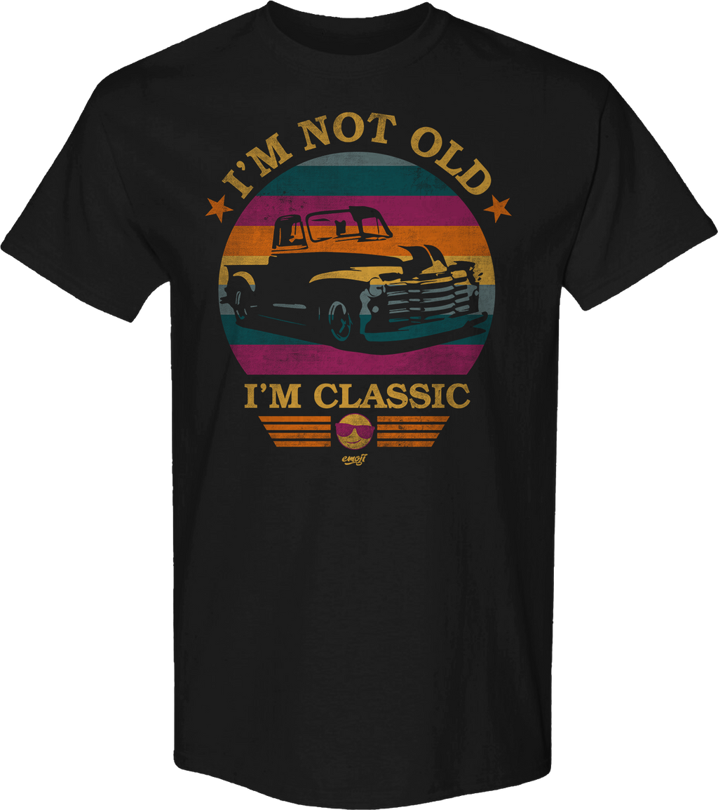 I'm Not Old I'm Classic Emoji T-Shirt product image 1