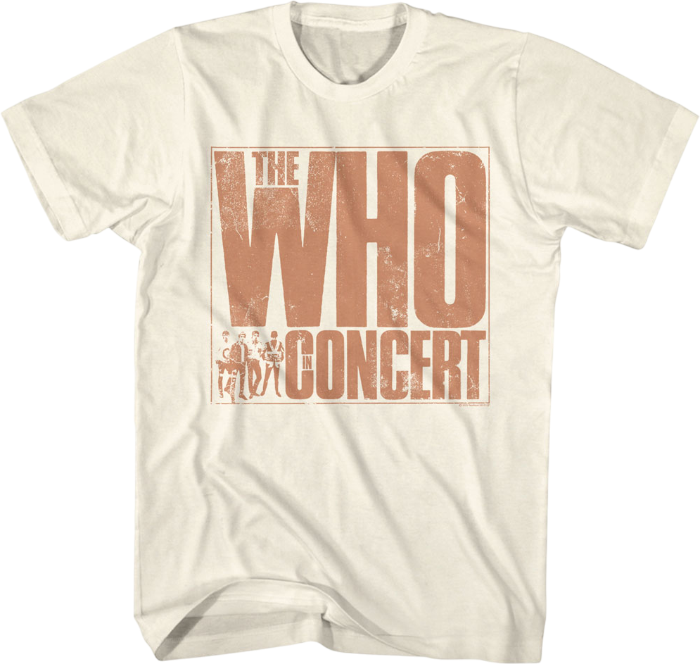 In Concert The Who T-Shirt product image 1
