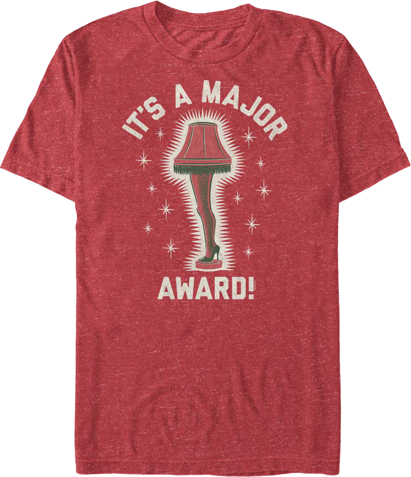It's A Major Award Christmas Story T-Shirt product image 1