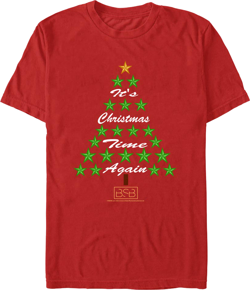 It's Christmas Time Again Backstreet Boys T-Shirt product image 1