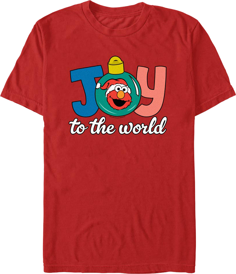 Joy To The World Sesame Street T-Shirt product image 1