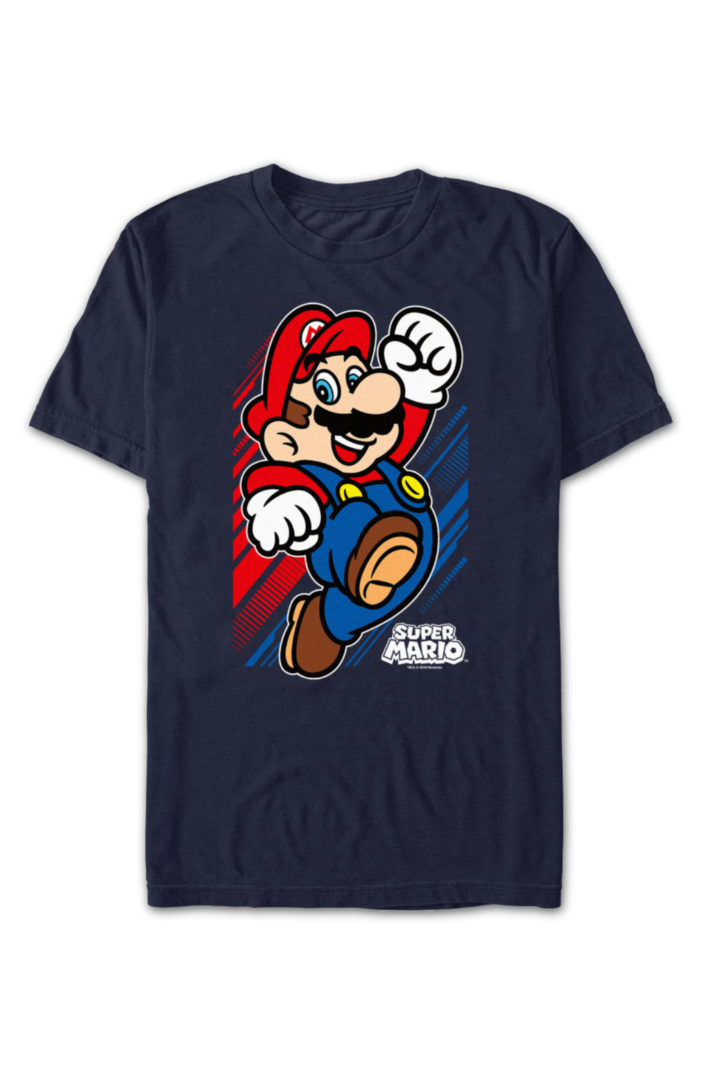 Jumping Super Mario Nintendo T-Shirt product image 2