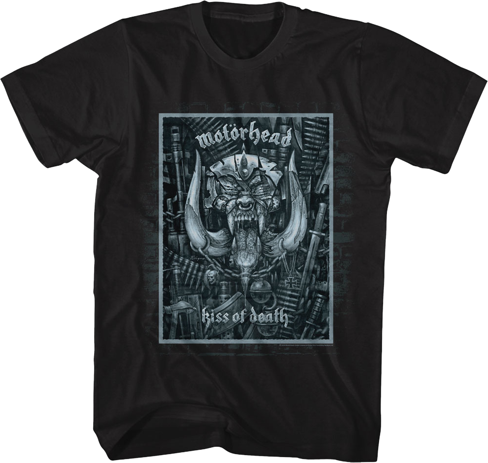 Kiss Of Death Motorhead T-Shirt product image 1