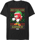 No Time For Games Faux Ugly Sweater Sonic The Hedgehog product image 1