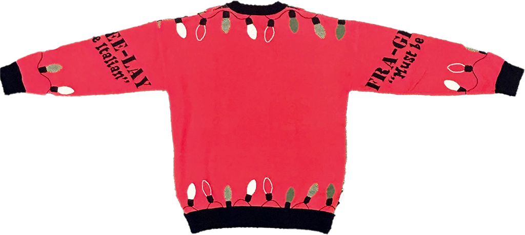 Leg Lamp It's A Major Award Christmas Story Knitted Sweater