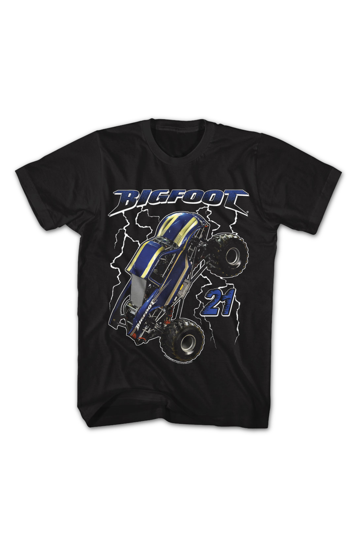 Lightning Bolts Bigfoot 21 T-Shirt product image 2