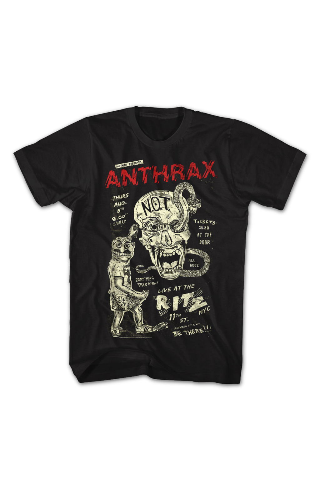 Live At The Ritz Anthrax T-Shirt product image 2