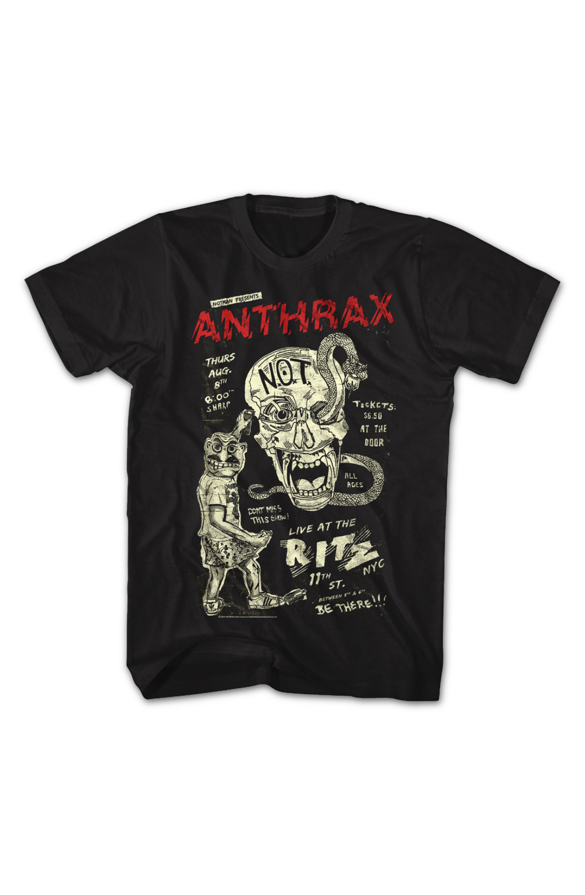 Live At The Ritz Anthrax T-Shirt product image 2
