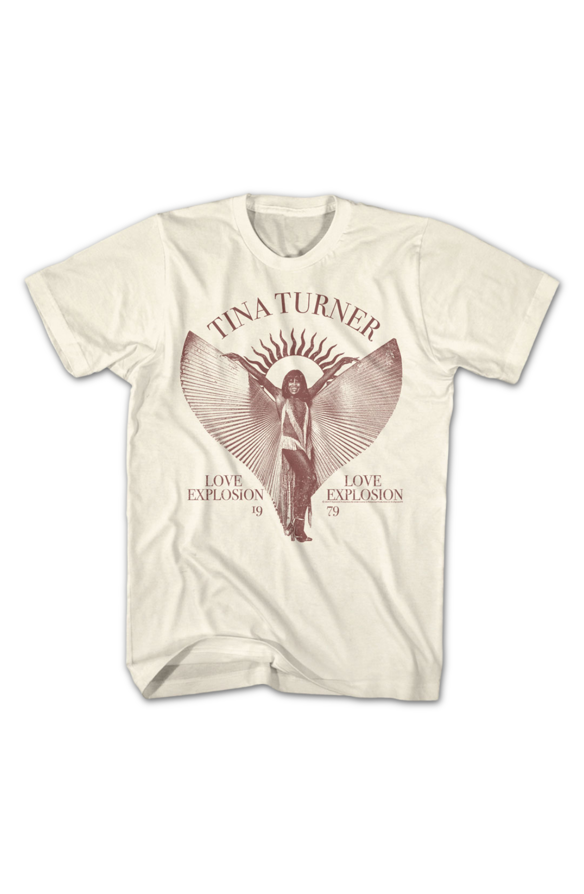 Love Explosion 1979 Tina Turner T-Shirt product image 2