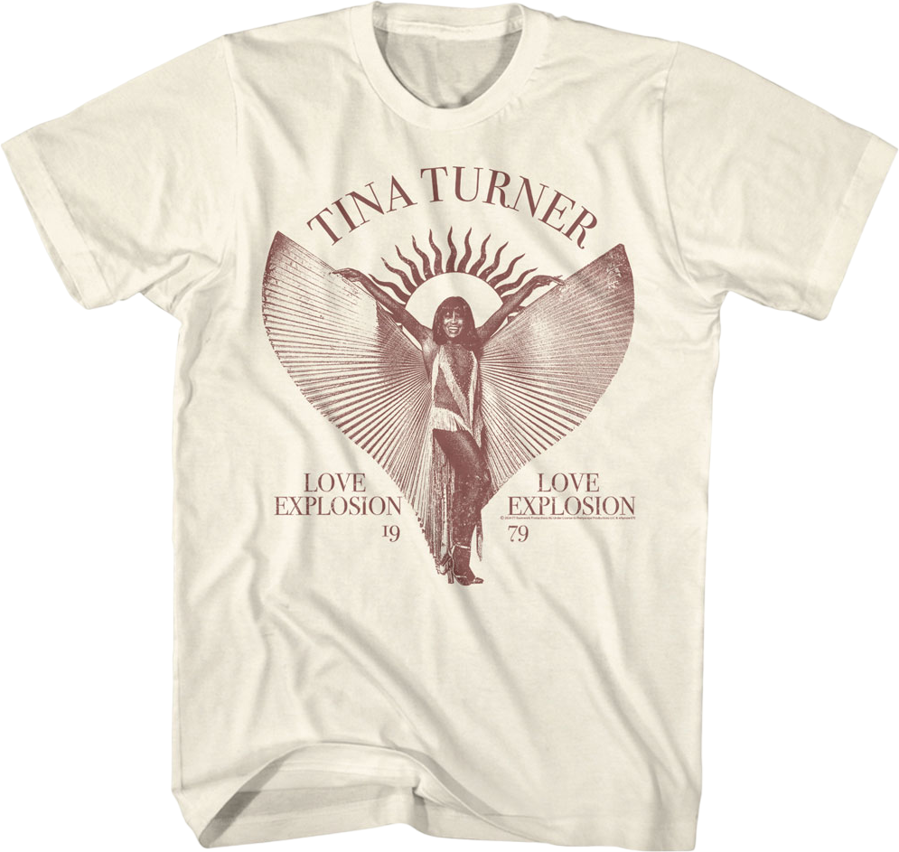 Love Explosion 1979 Tina Turner T-Shirt product image 1