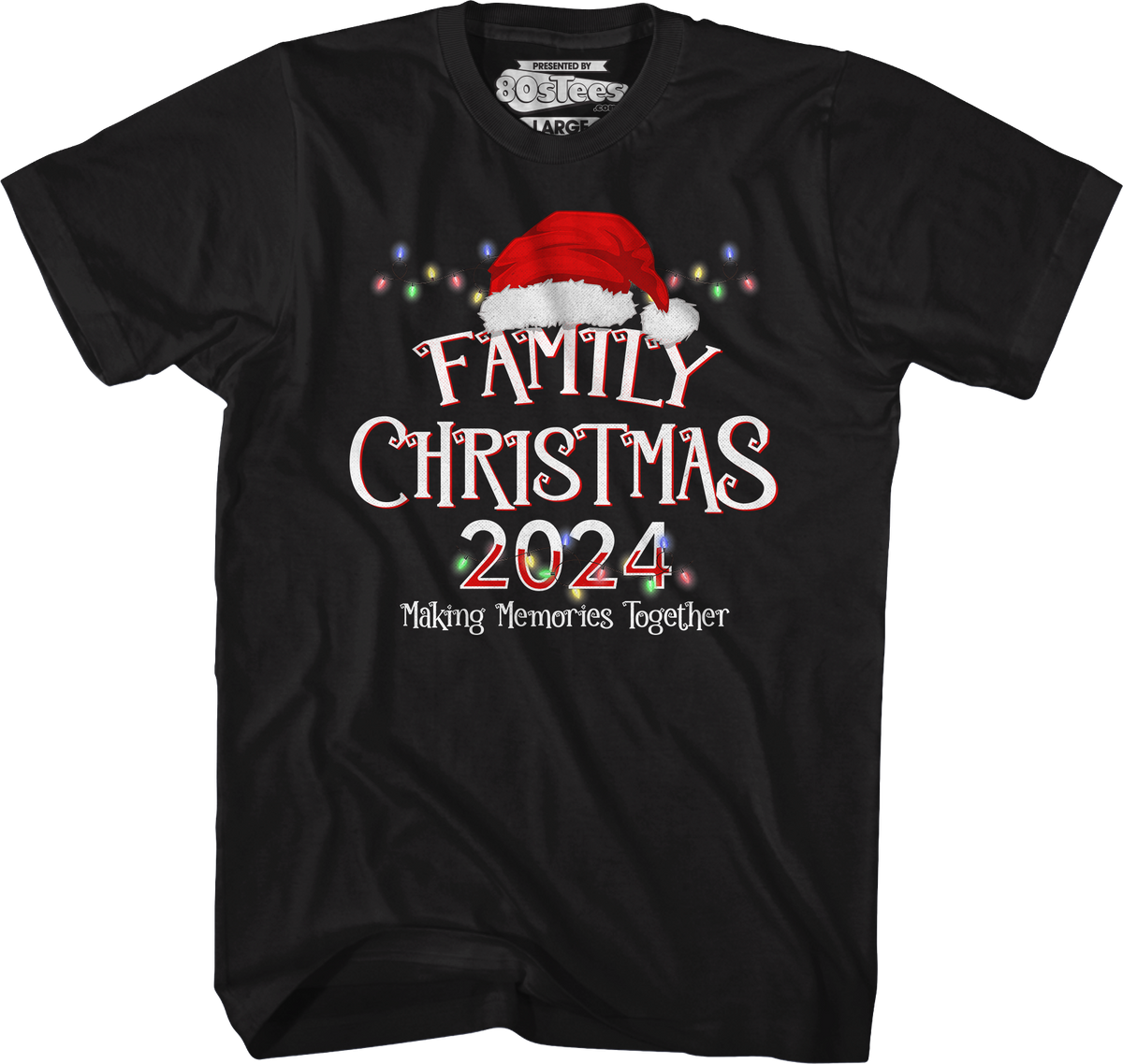 Making Memories Together Family Christmas 2024 T-Shirt product image 1