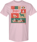 Merry Christmas Collage Emoji T-Shirt product image 1