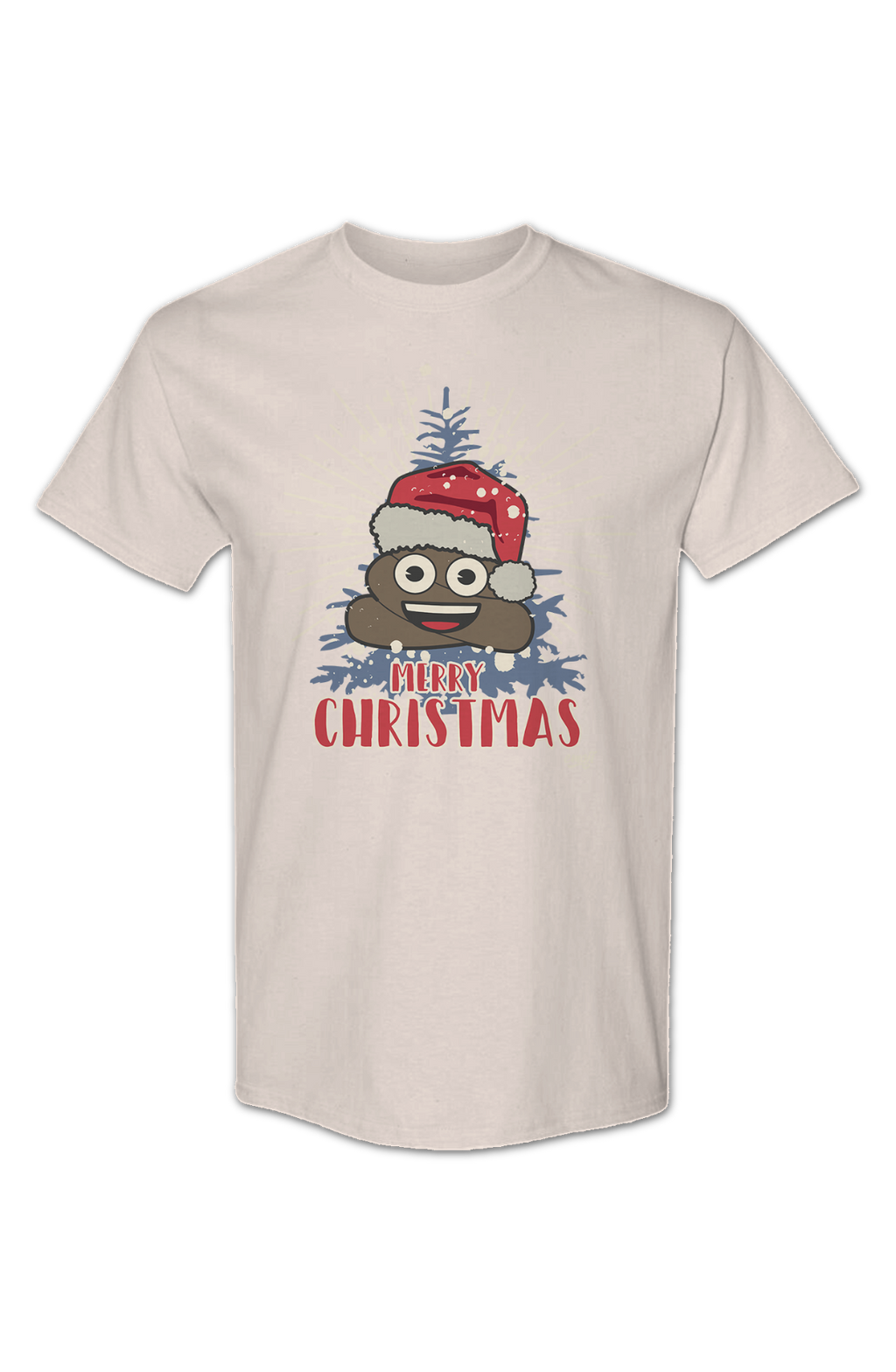 Merry Christmas Poo Emoji T-Shirt product image 2