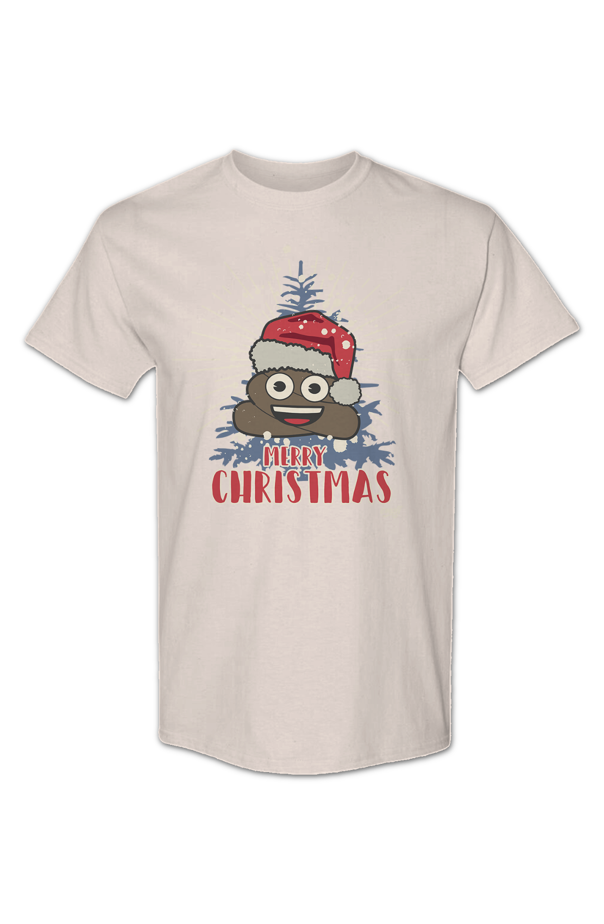 Merry Christmas Poo Emoji T-Shirt product image 2