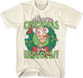 Merry Christmas You Eediots Ren And Stimpy T-Shirt product image 1