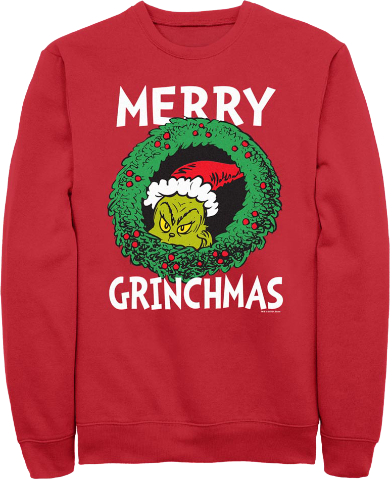 Merry Grinchmas Dr. Seuss Sweatshirt product image 1
