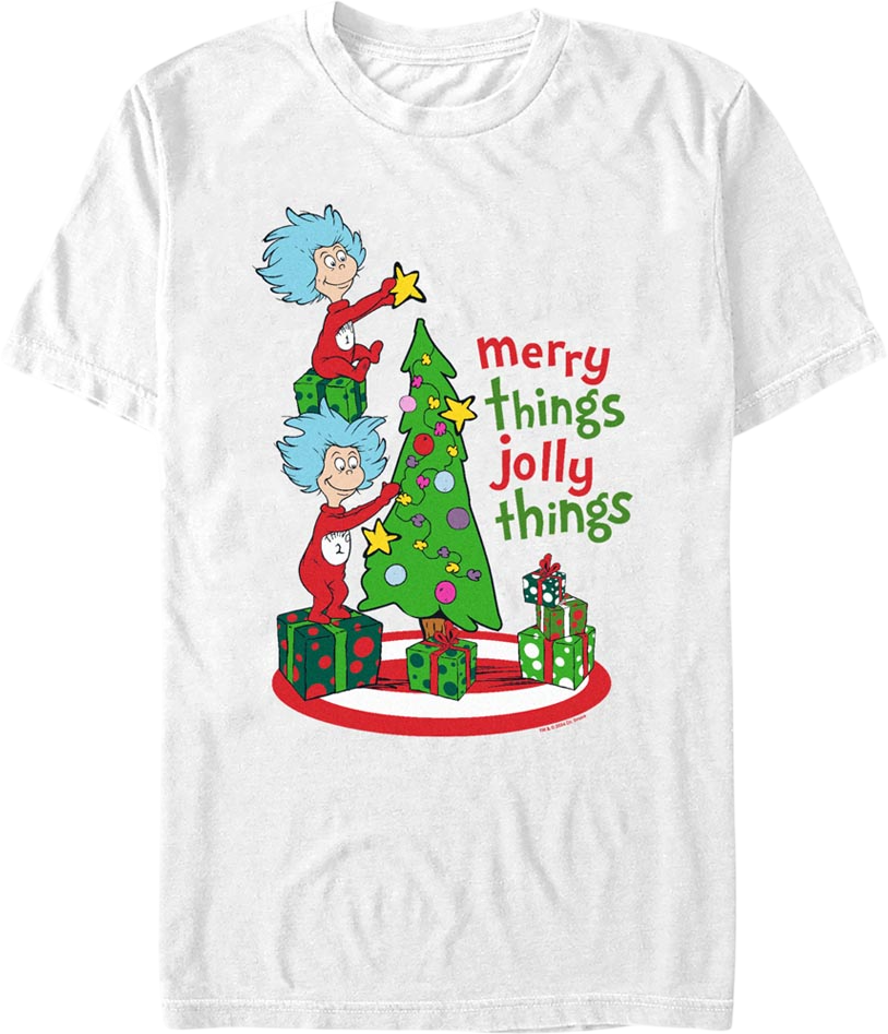 Merry Things Jolly Dr. Seuss T-Shirt product image 1