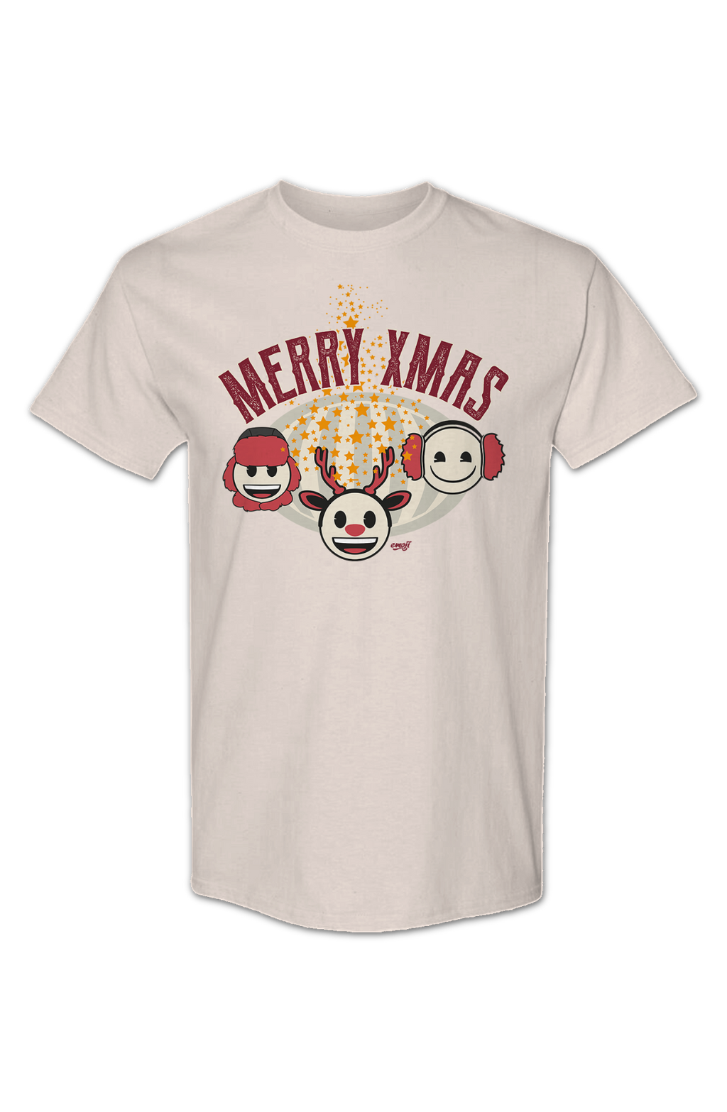 Merry Xmas Emoji T-Shirt product image 2