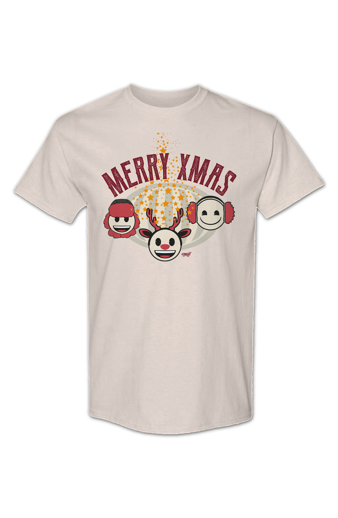 Merry Xmas Emoji T-Shirt product image 2