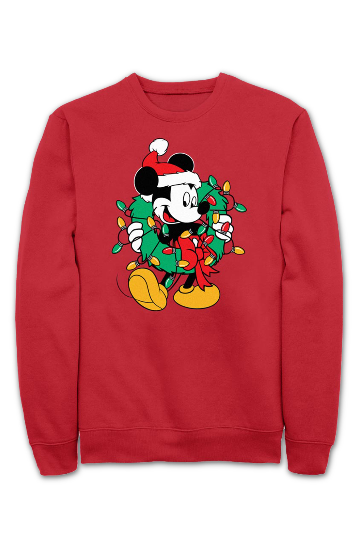 Mickey Mouse Christmas Wreath Disney Sweatshirt product image 2