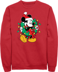 Mickey Mouse Christmas Wreath Disney Sweatshirt product image 1