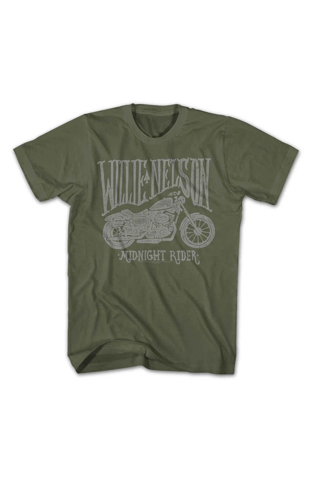 Midnight Rider Willie Nelson T-Shirt product image 2