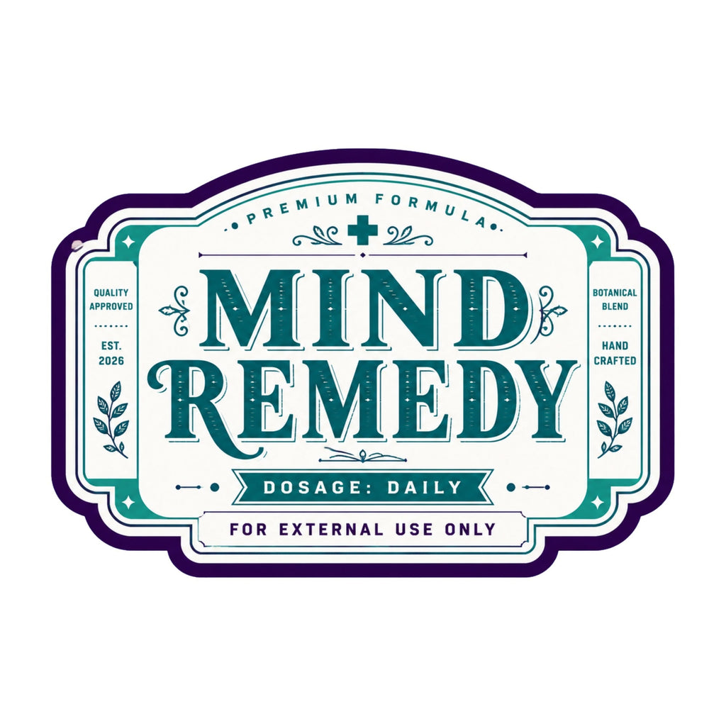 Mind Remedy Vintage Label
