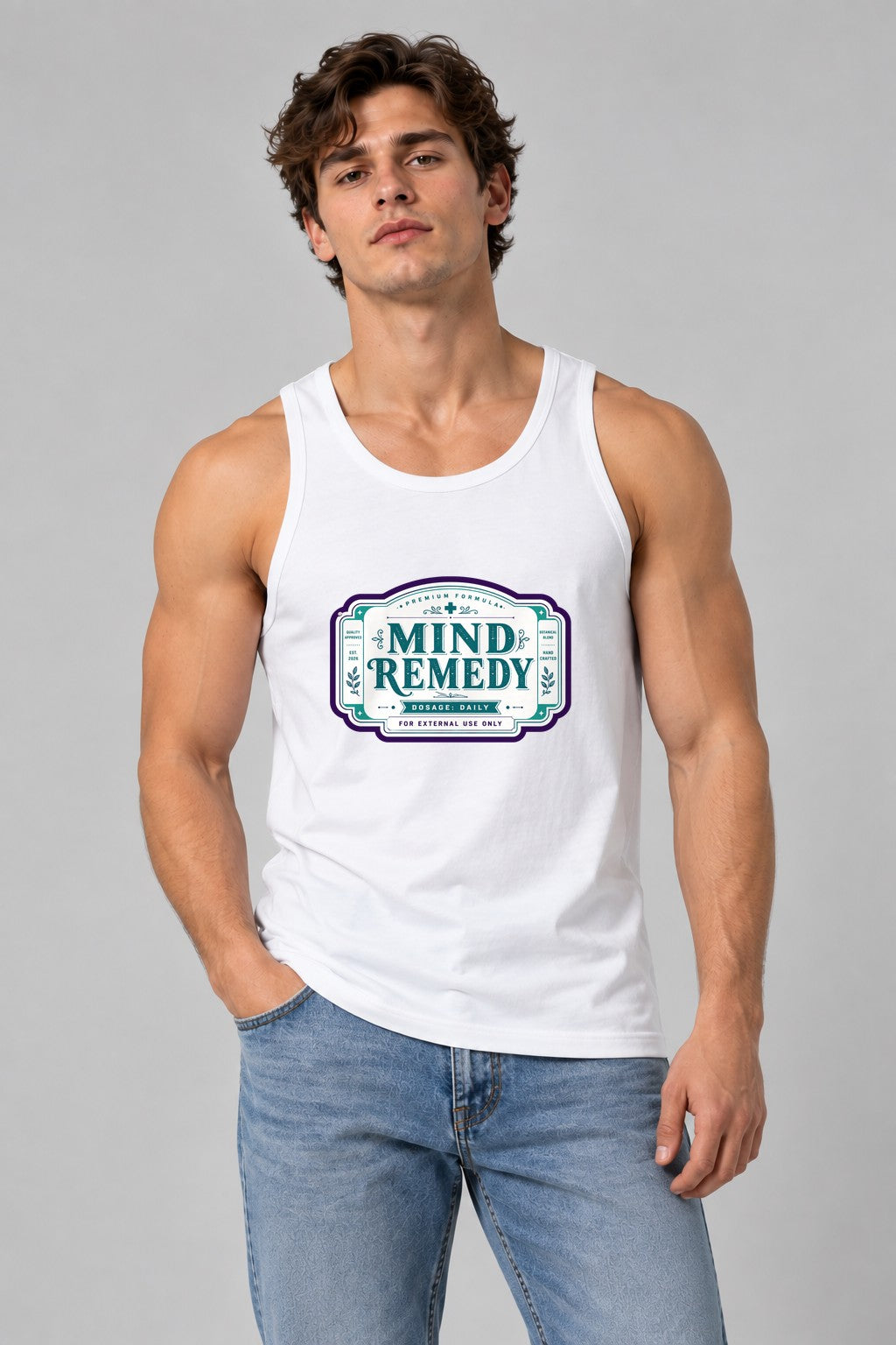 Mind Remedy Vintage Label