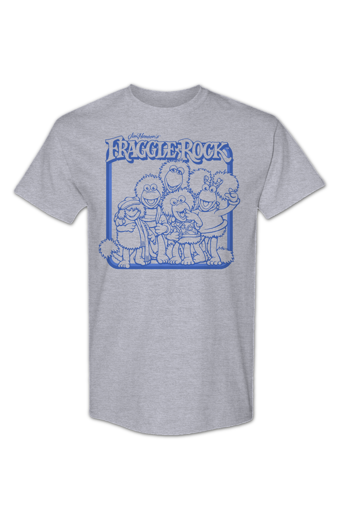 Monochrome Group Photo Fraggle Rock T-Shirt product image 2