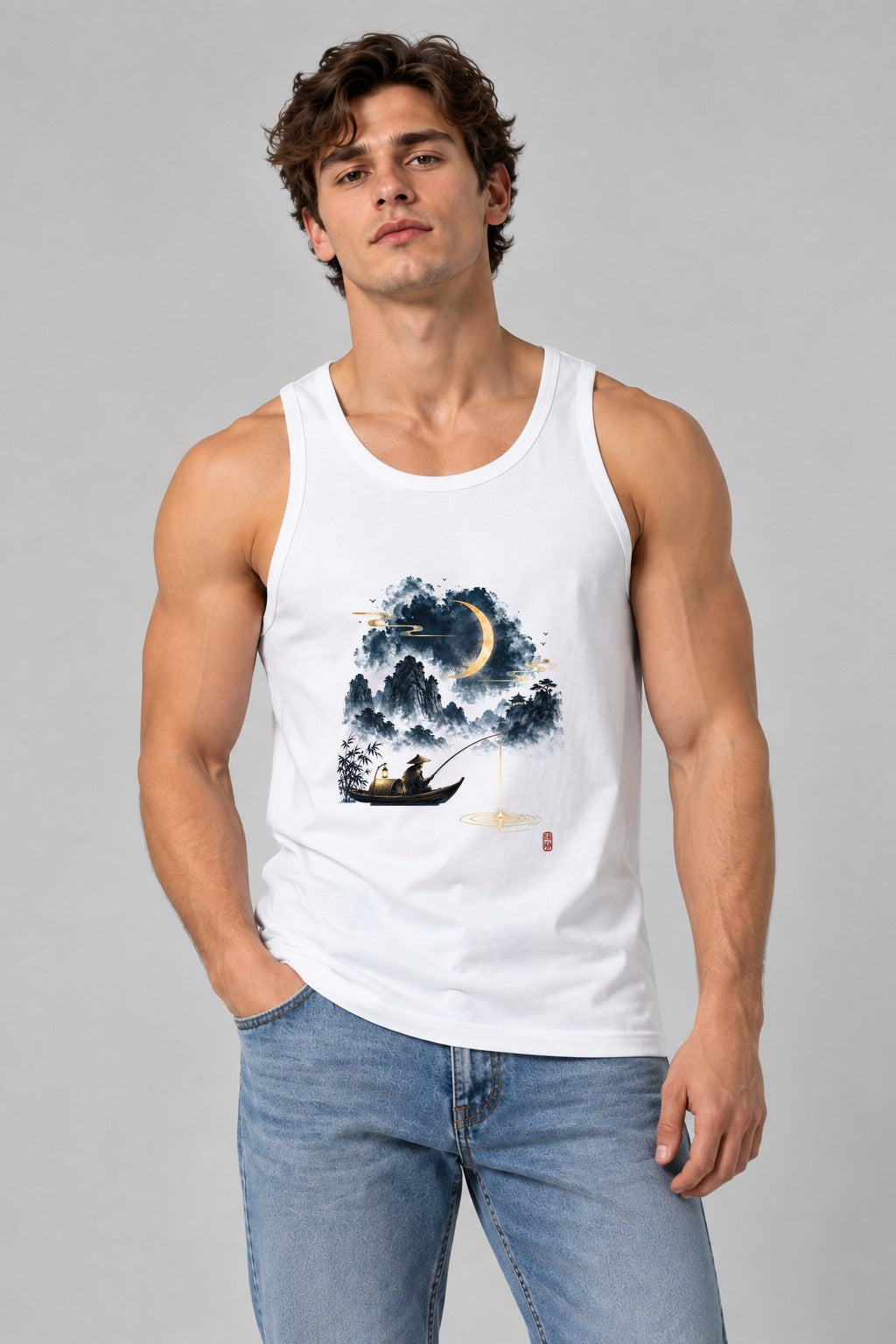 Moonlight Fisherman